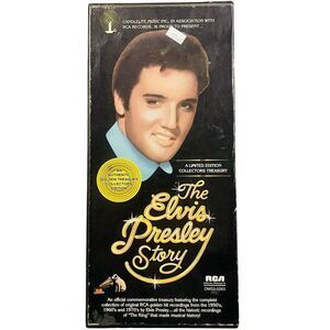 The Elvis Presley Story 1977 Limited Edition Box Set on Three 8-Track Tapes